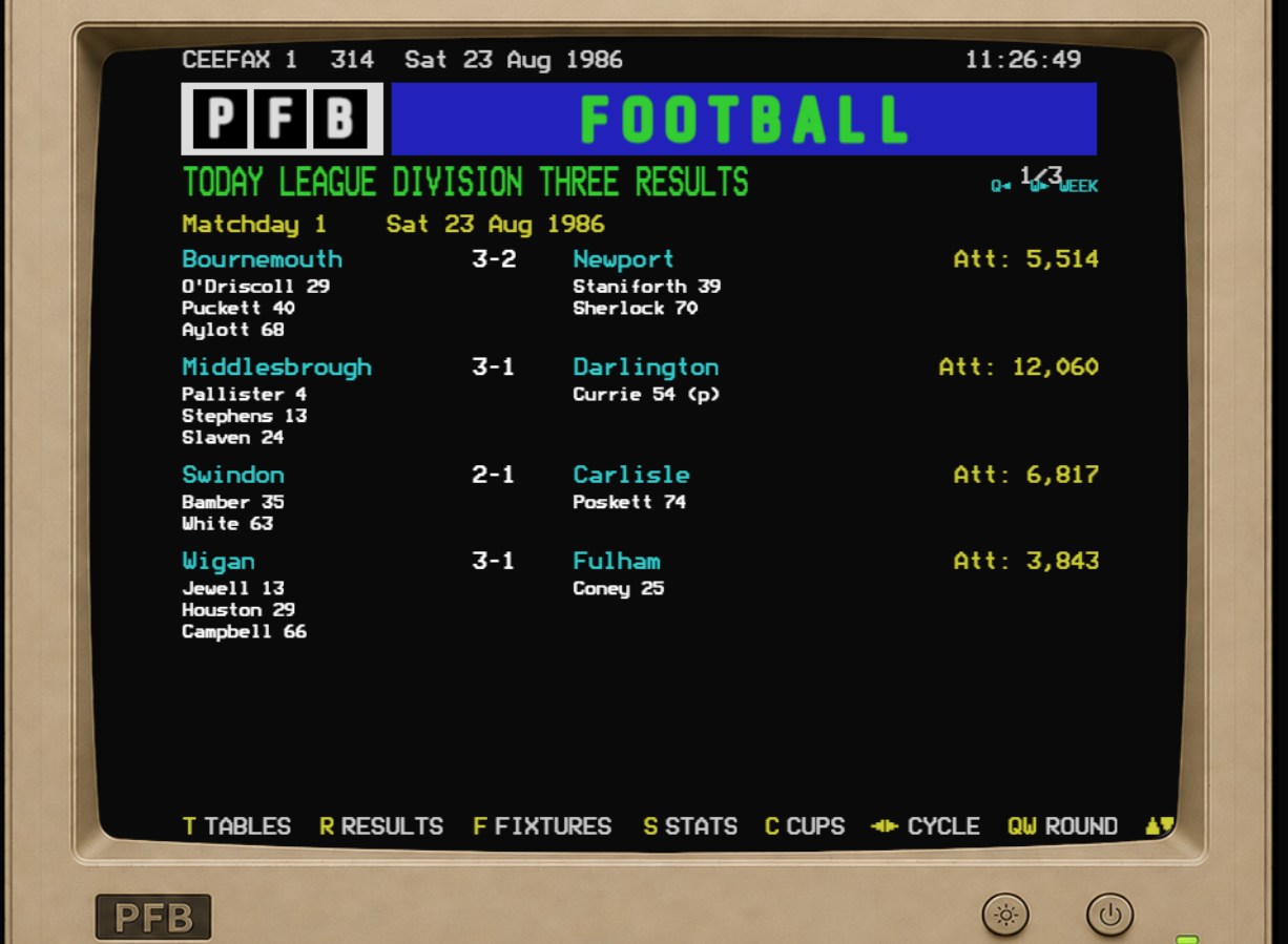 Proper Football Boss — Mexico 86 demo