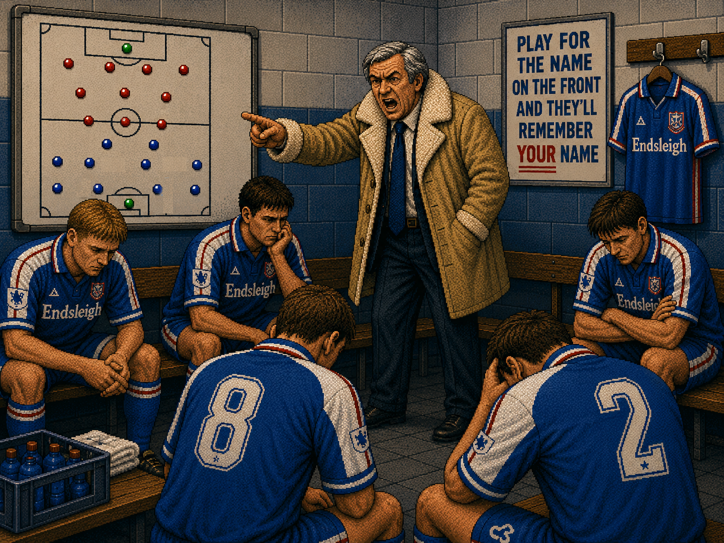 The boss's team talks